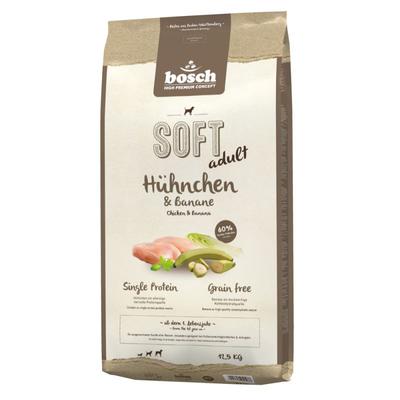 2 x 12,5kg Soft Hühnchen & Banane bosch HPC Soft Hundefutter trocken