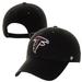 Mens Atlanta Falcons '47 Brand Black Cleanup Adjustable Hat