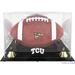 TCU Horned Frogs Golden Classic Football Display Case with Mirror Back