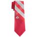 Men's Ohio State Buckeyes Woven Poly Grid Tie