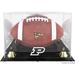 Purdue Boilermakers Golden Classic Team Logo Football Display Case with Mirror Back