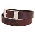 Iowa Hawkeyes Brandish Leather Belt - Brown