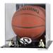Missouri Tigers Logo Basketball Golden Classic Display Case with Mirror Back
