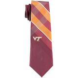 Men's Virginia Tech Hokies Woven Poly Grid Tie