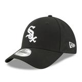 Men's New Era Black Chicago White Sox Team League 9FORTY Adjustable Hat