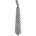 Georgia Tech Yellow Jackets Woven Checkered Tie - Navy Blue/Gold