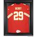 Kansas City Chiefs Black Framed Jersey Display Case