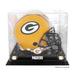 Green Bay Packers Golden Classic Helmet Display Case with Mirrored Back