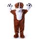 Dress Up America Bulldog Maskottchen Warm Kostüm, mehrfarbig, einheitsgröße (taille 60 zoll, höhe 75 zoll), 658-Adult