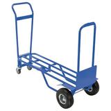 Vestil 600 lb. Capacity Convertible Hand Truck Dolly Metal | 51.75 H x 22.25 W x 19.5 D in | Wayfair TWC-600-DLX