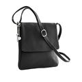 Avena Damen Leder-Handtasche Every Day Schwarz