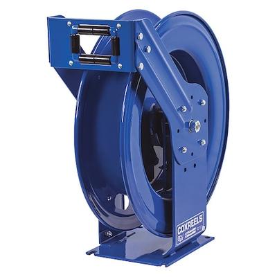 COXREELS TSHL-N-4100 Spring Return Hose Reel, 1/2 in Hose Diameter, 100 ft