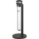 Rubbermaid Commercial Products Infinity Stand Alone Smoking Receptacle - Stainless Steel/Black