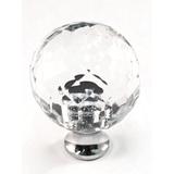 Cal Crystal 1 3/16" Diameter Round Knob Crystal & Glass | Wayfair M30 US5
