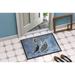 Caroline's Treasures Pelican Non-Slip Indoor Door Mat Synthetics | 18 W x 27 D in | Wayfair 8409-MAT