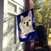 Caroline's Treasures French Bulldog 2-Sided Polyester 40 x 28 in. House Flag in Blue | 40 H x 28 W in | Wayfair SS8126CHF