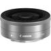 Canon EF-M 22mm f/2 STM Lens (Silver) 9808B002