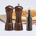 Chef Specialties Elegance Salt & Pepper Shaker Set Wood in Brown | 6 H x 6.9 W in | Wayfair 6106