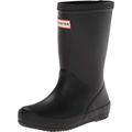 Hunter Unisex Kids First Classic Wellington Boots, Black (Black), 10 Child UK ( 28 EU)