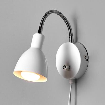 Lindby Amrei Wandlampe, dimmbar, weiß