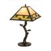 Meyda Lighting Mission Vine Leaf 23 Inch Table Lamp - 24246