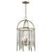 Hudson Valley Lighting Lewis 13 Inch Cage Pendant - 2512-AGB