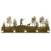 Meyda Lighting Quail Hunter With Dog 36 Inch 5 Light Bath Vanity Light - 112920