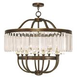 Livex Lighting Ashton 8 Light Chandelier - 50548-64