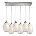 ELK Lighting Mulinello 30 Inch 6 Light Linear Suspension Light - 517-6RC-WS