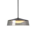 Visual Comfort Modern Collection Masque 18 Inch LED Large Pendant - 700TDMSQGPKBS-LED