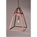 Northeast Lantern Appledore 12 Inch Cage Pendant - 9722-AC-LT2-NG