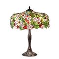 Meyda Lighting Tiffany Cherry Blossom 28 Inch Table Lamp - 31148