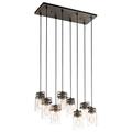 Kichler Lighting Brinley 25 Inch 8 Light Linear Suspension Light - 42890OZ