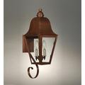 Northeast Lantern Imperial 22 Inch Tall 2 Light Outdoor Wall Light - 6406-VG-LT2-SMG