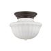 Hudson Valley Lighting Dutchess 12 Inch 1 Light Flush Mount - 5012F-OB