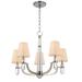 Hudson Valley Lighting Dayton 25 Inch 5 Light Chandelier - 985-PN-WS