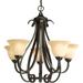 Progress Lighting Torino 26 Inch 5 Light Chandelier - P4416-77