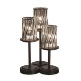 Justice Design Group Wire Glass 16 Inch Accent Lamp - WGL-8797-10-SWCB-DBRZ