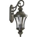 Progress Lighting Nottington 26 Inch Tall 3 Light Outdoor Wall Light - P5837-77