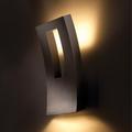 Modern Forms Dawn 16 Inch Tall 2 Light LED Outdoor Wall Light - WS-W2216-BZ