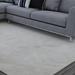 Gray/White 48 x 0.35 in Area Rug - George Oliver Whittlesey Geometric Hand-Woven Wool Gray Area Rug Viscose/Wool | 48 W x 0.35 D in | Wayfair