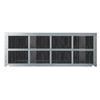 AMANA SGK01B Standard Grille, 6.5 in H x 42.40 in W x 1.61 in D, For Use With