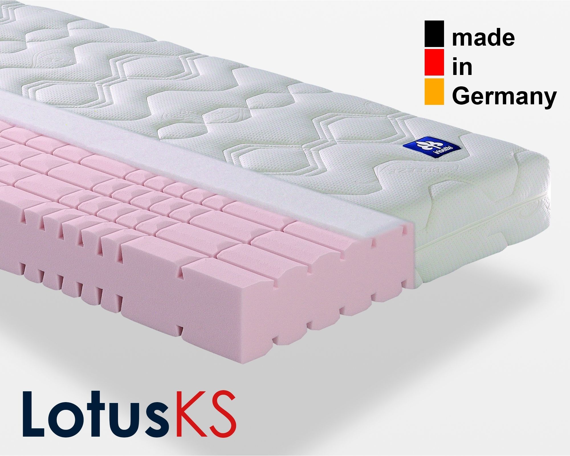 Badenia »Irisette Lotus« Komfortschaum-Matratzen 90x200 cm H2