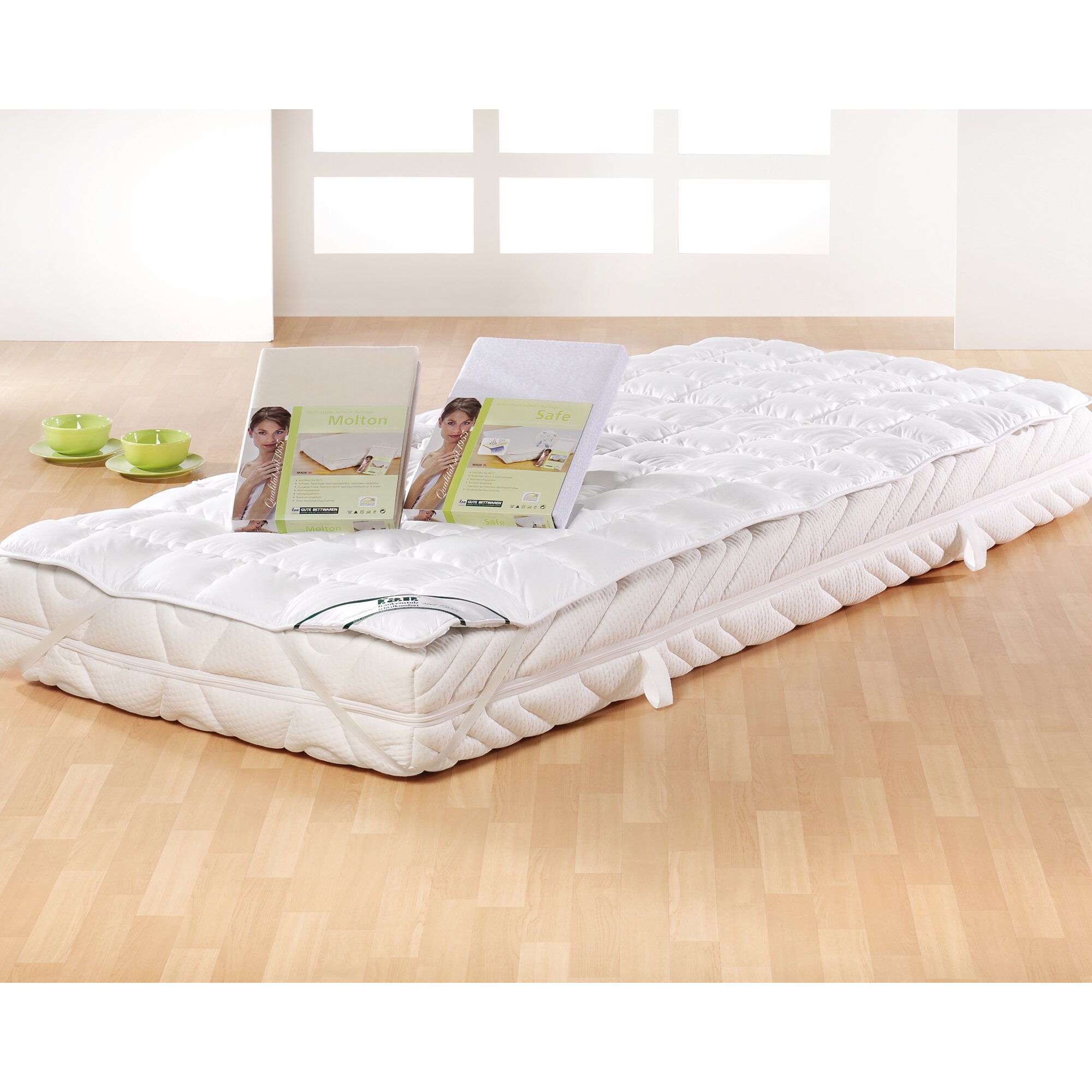 Frankenstolz »Wash-Cotton« Matratzenschutzauflage 90x200 cm