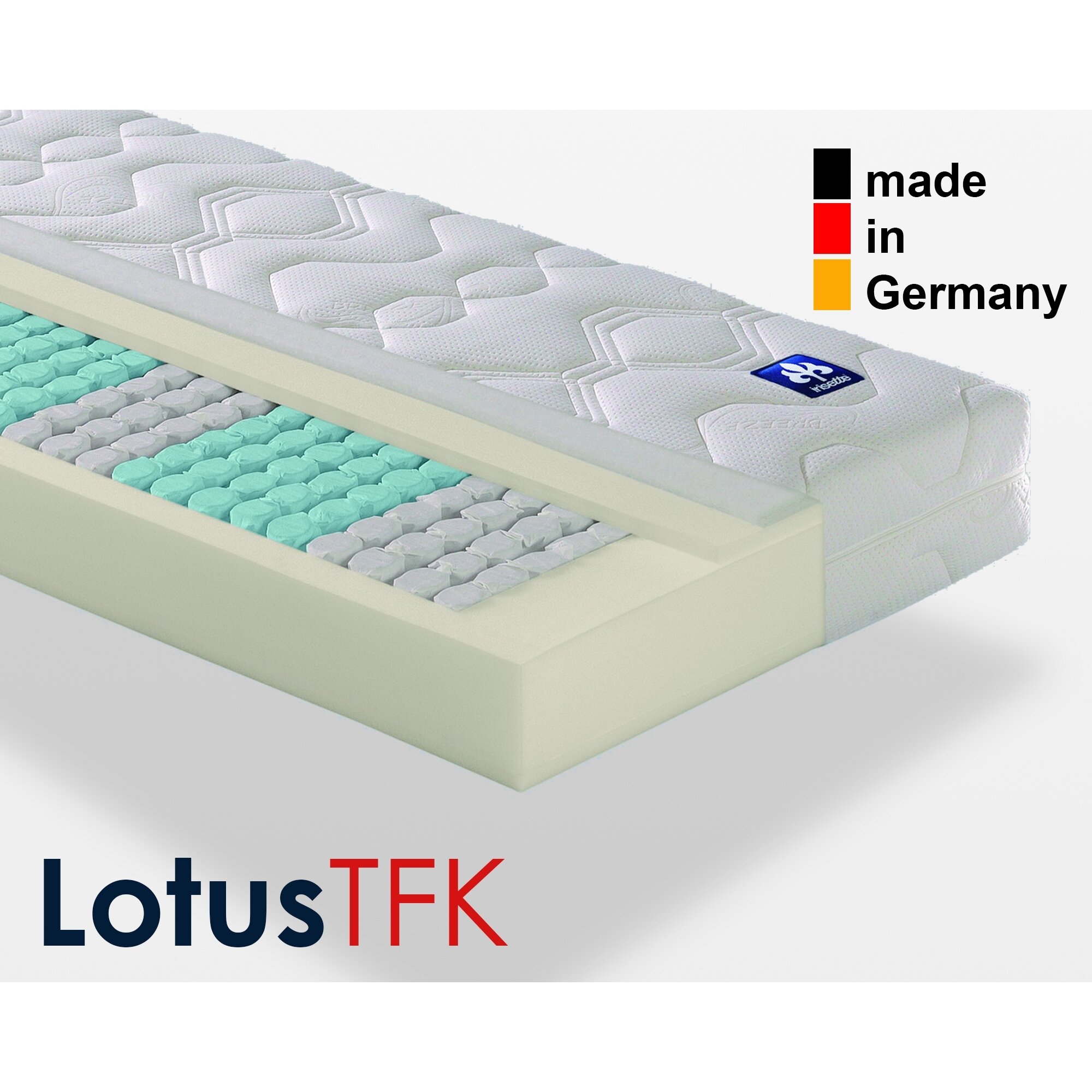 Badenia »Irisette Lotus« Taschenfederkern-Matratzen 160x200 cm H2 Image