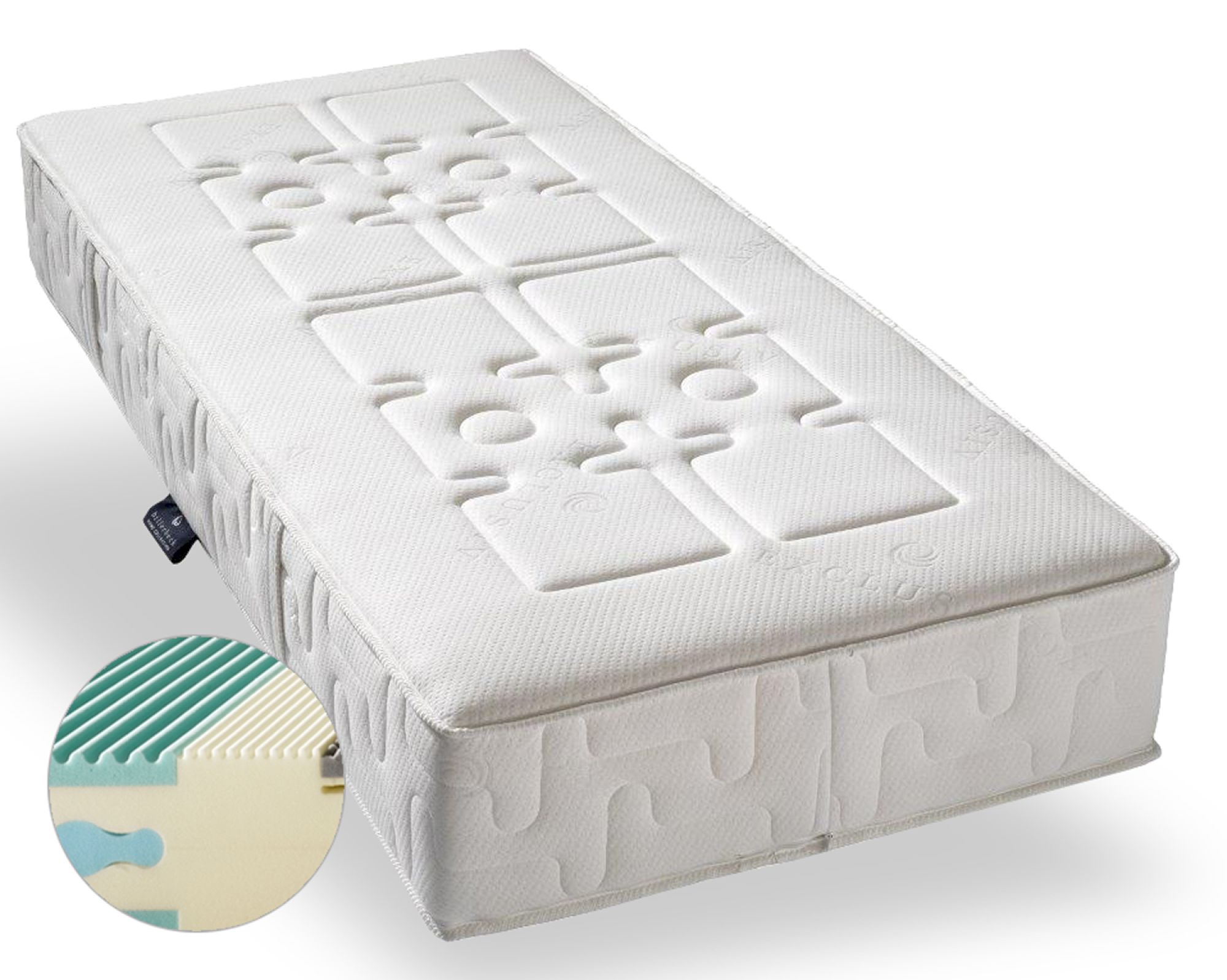 Billerbeck 7-Zonen Airtec »Comfort« Exclusiv Komfortschaum Matratzen 160x200 cm H2