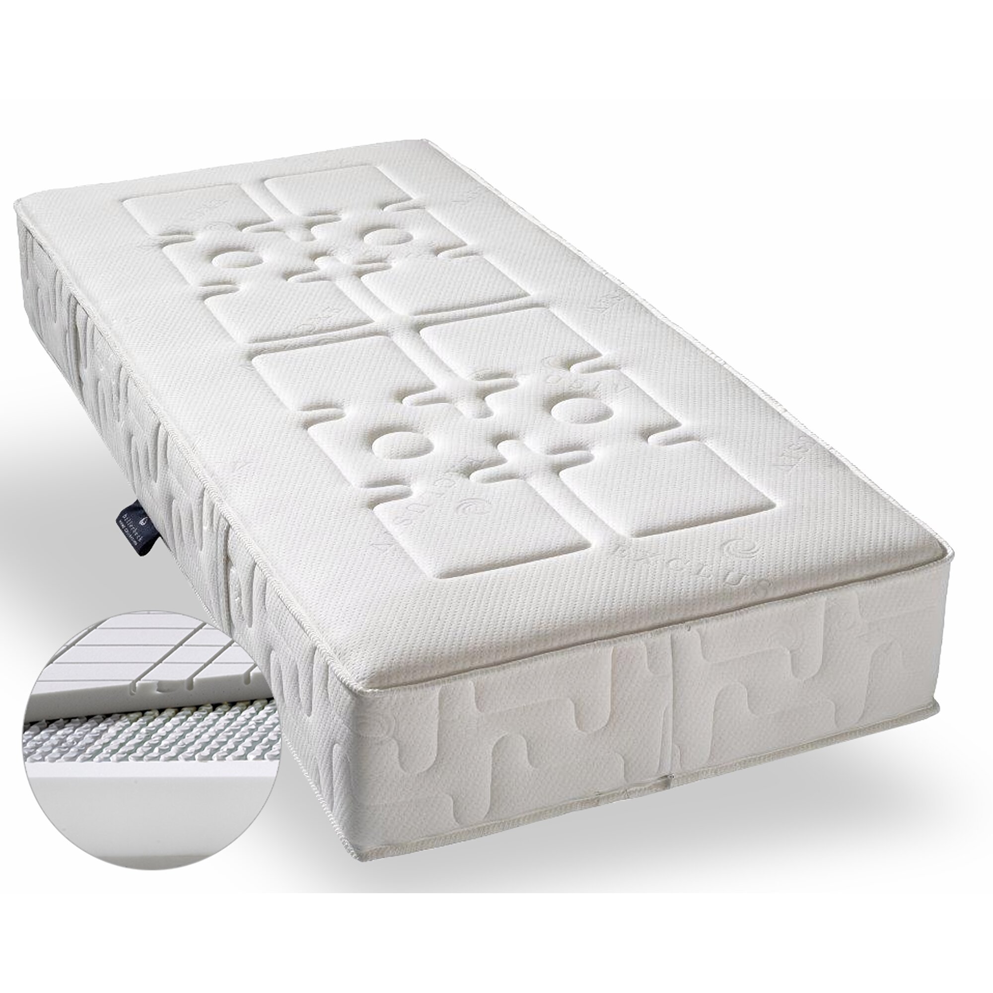 Billerbeck 7-Zonen Airtec »TTFK« Exclusiv Taschenfederkern Matratzen 80x200 cm H2