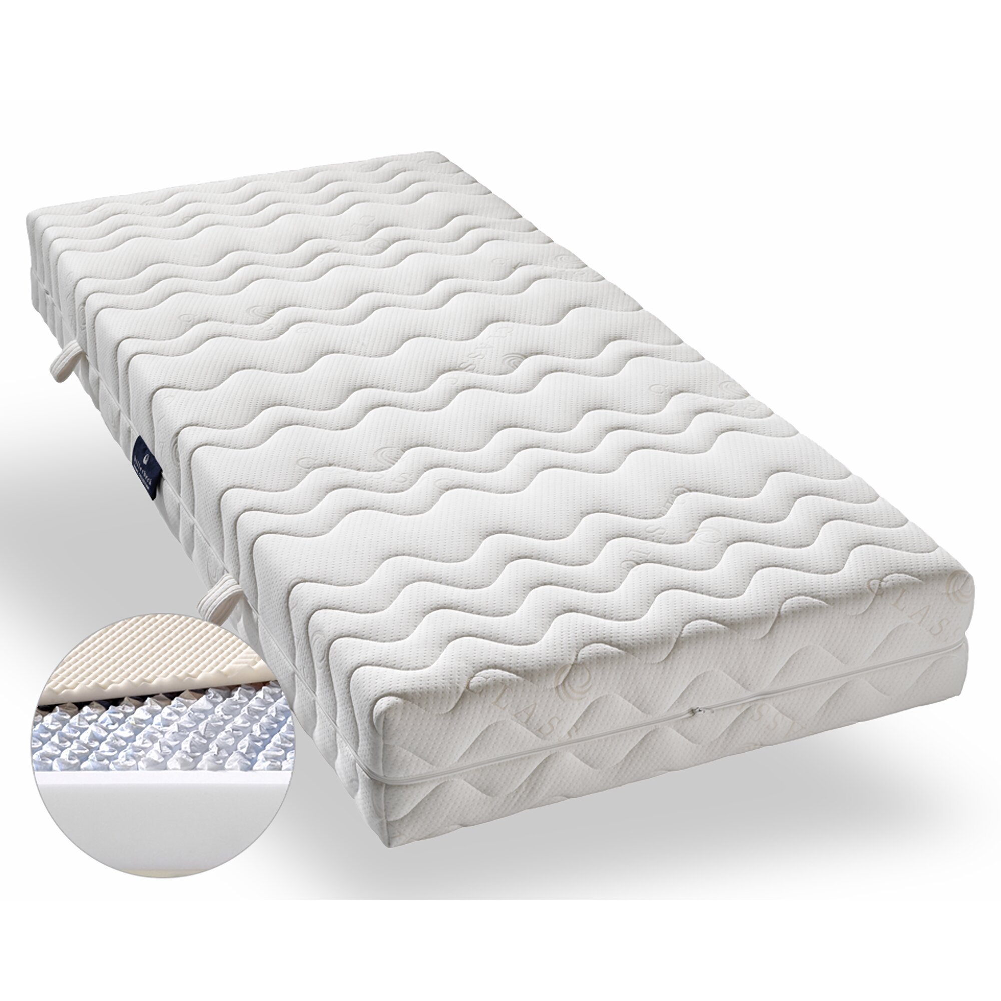 Billerbeck 7-Zonen Airtec »TTFK« Classic Taschenfederkern Matratzen 160x200 cm H2
