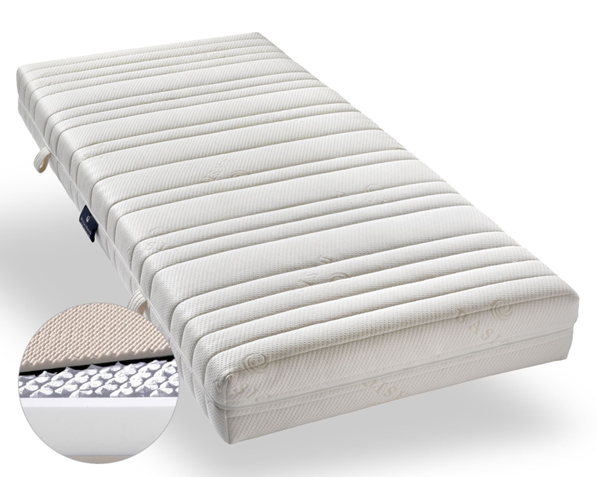 Billerbeck 7-Zonen Airtec »TTFK« Basic Taschenfederkern Matratzen 140x200 cm H3