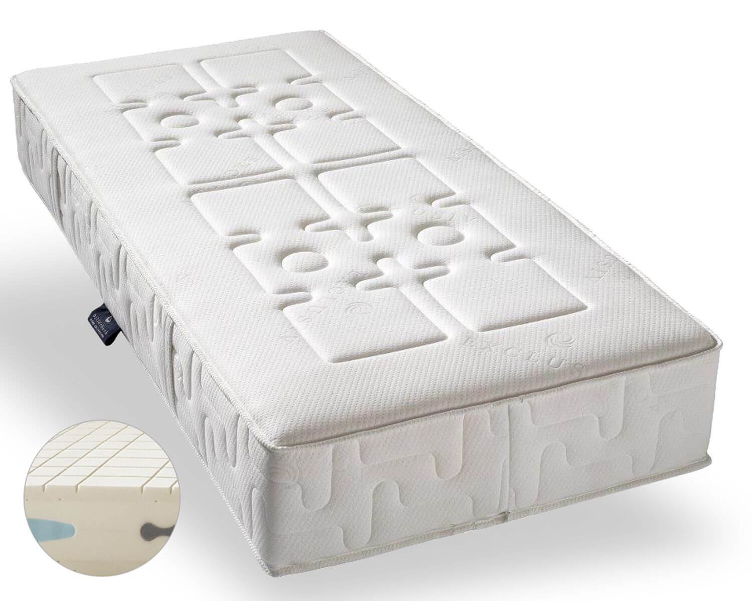 Billerbeck 7-Zonen Airtec »Senso« Exclusiv Thermoschaum Matratzen 100x200 cm H2